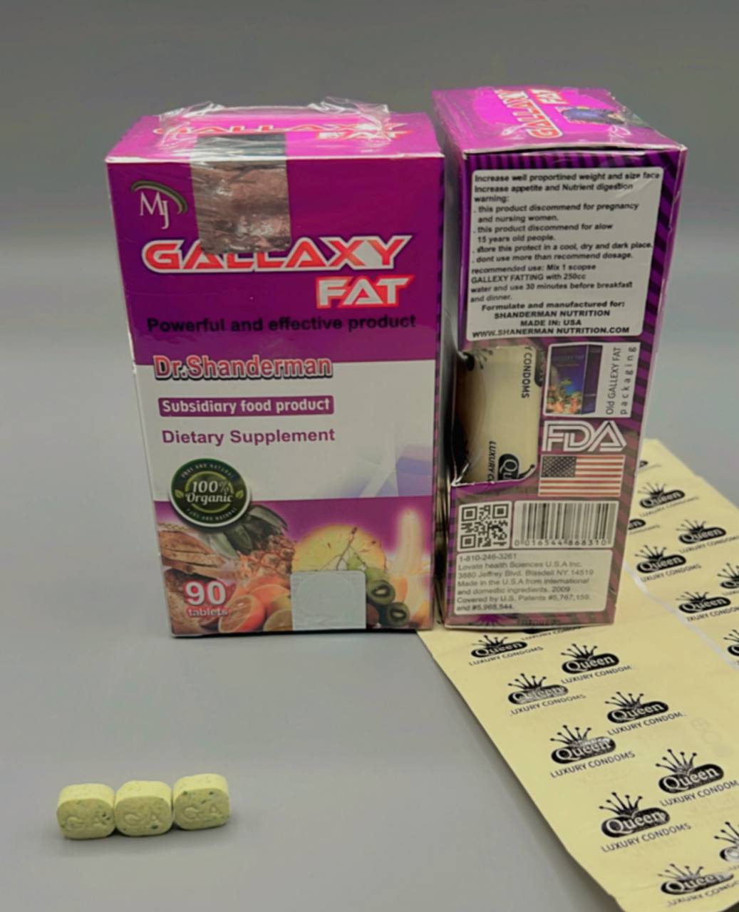 قرص چاقی gllexy fat تضمینی 90عددی  اصلی