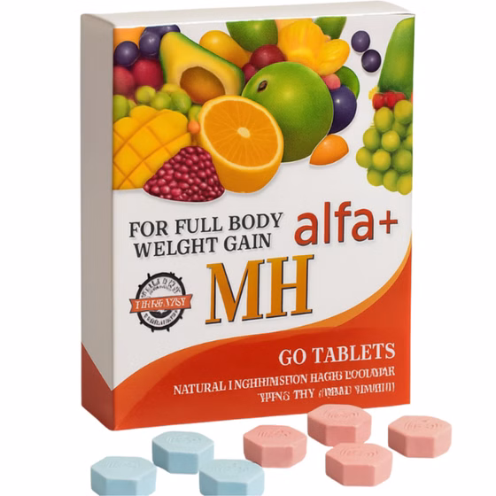 قرص افزایش وزن آلفا+ پلاس MH اصل